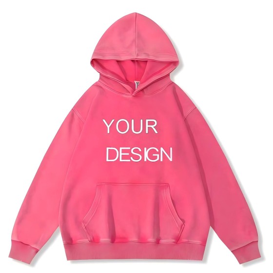 Customized vintage washed hooded sweatshirt|Simple line style|soft touch / loose fit|personalized print|gift / everyday wear