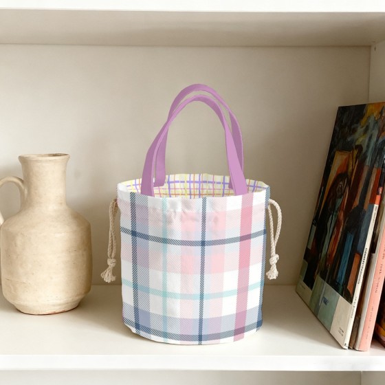 Customizable high-quality drawstring storage bag, large capacity outdoor portable makeup bag, cloth bag, gift bag