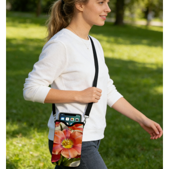 Mobile phone bag, handbag, new crossbody bag, shoulder bag, water-resistant nylon canvas bag, small bag, lightweight, change purse, keys