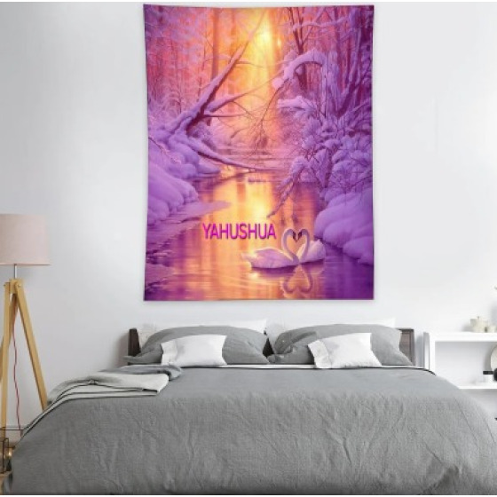 Home Decor Landscape Living Room Bedroom Decoration Magic Tapestry Curtain