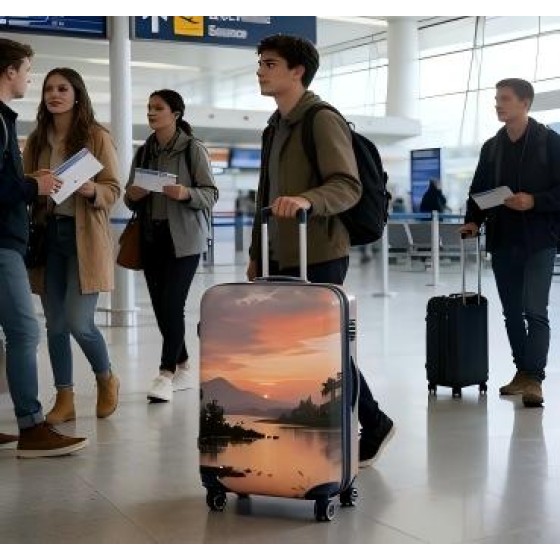 Manufacturer Hot Sale Luggage Cover Scratch Proof Waterproof Durable Suitcase Protector for Travel Business Trip